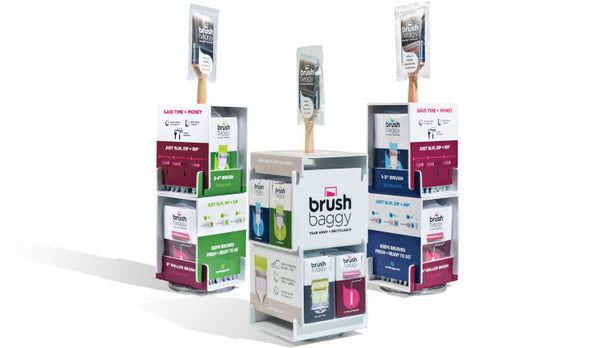 BrushBaggy Store Display